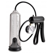 Вакуумная мужская помпа с датчиком давления Pro-Gauge Power Pump - Pipedream - в Новокузнецке купить с доставкой