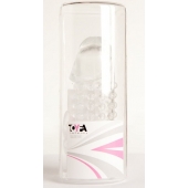 Гелевая прозрачная насадка с 2 отростками - 13 см. - Toyfa Basic - в Новокузнецке купить с доставкой Гелевая прозрачная насадка с 2 отростками - 13 см. - Toyfa Basic - в Новокузнецке купить с доставкой