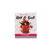 Стимулирующий презерватив-насадка Roll   Ball Raspberry - Sitabella - купить с доставкой в Новокузнецке