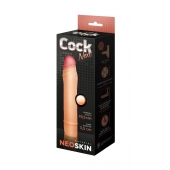 Телесная насадка-удлинитель из неоскин - 19,5 см. - LOVETOY (А-Полимер) - в Новокузнецке купить с доставкой