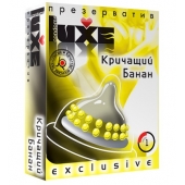 Презерватив LUXE  Exclusive  Кричащий банан  - 1 шт. - Luxe - купить с доставкой в Новокузнецке