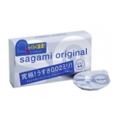 Ультратонкие презервативы Sagami Original QUICK - 6 шт. - Sagami - купить с доставкой в Новокузнецке