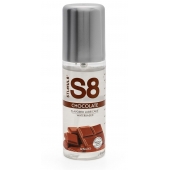 Смазка на водной основе S8 Flavored Lube со вкусом шоколада - 125 мл. - Stimul8 - купить с доставкой в Новокузнецке