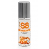 Смазка на водной основе S8 Flavored Lube со вкусом соленой карамели - 125 мл. - Stimul8 - купить с доставкой в Новокузнецке