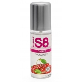 Смазка на водной основе S8 Flavored Lube со вкусом вишни - 125 мл. - Stimul8 - купить с доставкой в Новокузнецке Смазка на водной основе S8 Flavored Lube со вкусом вишни - 125 мл. - Stimul8 - купить с доставкой в Новокузнецке