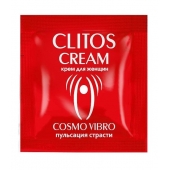 Пробник возбуждающего крема для женщин Clitos Cream - 1,5 гр. - Биоритм - купить с доставкой в Новокузнецке