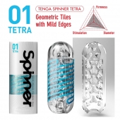 Мастурбатор SPINNER Tetra - Tenga - в Новокузнецке купить с доставкой