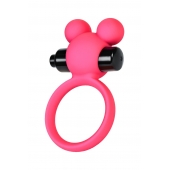 Розовое виброкольцо на пенис A-Toys - A-toys - в Новокузнецке купить с доставкой