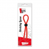 Красное эрекционное лассо с одной бусинкой-утяжкой STRETCHY THICK LASSO - Dream Toys - в Новокузнецке купить с доставкой