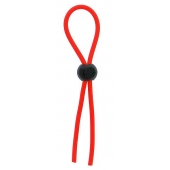 Красное эрекционное лассо с одной бусинкой-утяжкой STRETCHY THICK LASSO - Dream Toys - в Новокузнецке купить с доставкой