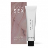 Лубрикант на водной основе Slow Sex Anal Play Gel - 30 мл. - Bijoux Indiscrets - купить с доставкой в Новокузнецке