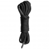 Черная веревка для бондажа Easytoys Bondage Rope - 5 м. - Easy toys - купить с доставкой в Новокузнецке