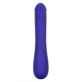 Фиолетовый вибратор с электростимуляцией Intimate E-Stimulator Petite Wand - 18,5 см. - California Exotic Novelties - купить с доставкой в Новокузнецке