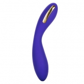 Фиолетовый вибратор с электростимуляцией Intimate E-Stimulator Wand - 21,5 см. - California Exotic Novelties - купить с доставкой в Новокузнецке