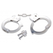 Наручники с ключами Official Handcuffs - Pipedream - купить с доставкой в Новокузнецке