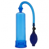 Синяя вакуумная помпа MENZSTUFF PENIS ENLARGER - Dream Toys - в Новокузнецке купить с доставкой