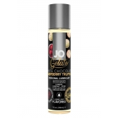 Лубрикант с ароматом трюфелей из белого шоколада и малины JO GELATO WHITE CHOCOLATE RASPBERRY TRUFFLE - 30 мл. - System JO - купить с доставкой в Новокузнецке