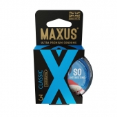 Классические презервативы в пластиковом кейсе MAXUS Classic - 3 шт. - Maxus - купить с доставкой в Новокузнецке