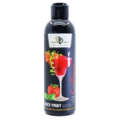 Интимный гель-смазка JUICY FRUIT с ароматом клубники - 200 мл. - БиоМед - купить с доставкой в Новокузнецке