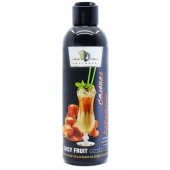 Интимный гель-смазка JUICY FRUIT с ароматом солёной карамели - 200 мл. - БиоМед - купить с доставкой в Новокузнецке