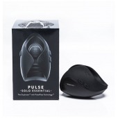 Черный инновационный мужской вибратор PULSE SOLO ESSENTIAL - Hot Octopuss - в Новокузнецке купить с доставкой