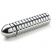 Рельефный фаллос для интенсивного электросекса Groovey George - 20 см. - MyStim - купить с доставкой в Новокузнецке