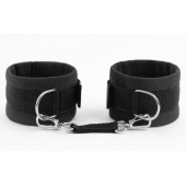 Черные оковы My rules на сцепке - БДСМ Арсенал - купить с доставкой в Новокузнецке