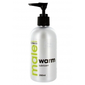 Лубрикант с согревающим эффектом MALE Cobeco Warm Lubricant - 250 мл. - Cobeco - купить с доставкой в Новокузнецке