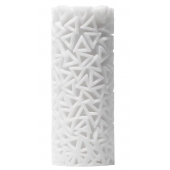 Белый 3D мастурбатор PILE - Tenga - в Новокузнецке купить с доставкой