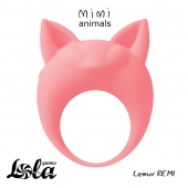 Оранжевое эрекционное кольцо Lemur Remi - Lola Games - в Новокузнецке купить с доставкой