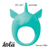 Зеленое эрекционное кольцо Unicorn Alfie - Lola Games - в Новокузнецке купить с доставкой