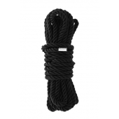 Черная веревка для шибари DELUXE BONDAGE ROPE - 5 м. - Dream Toys - купить с доставкой в Новокузнецке