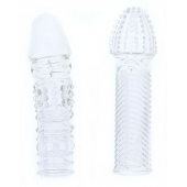 Комплект из 2 прозрачных насадок на пенис PENIS EXTENDER PACK - Dream Toys - в Новокузнецке купить с доставкой