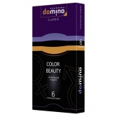 Разноцветные презервативы DOMINO Colour Beauty - 6 шт. - Domino - купить с доставкой в Новокузнецке