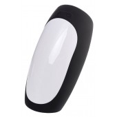 Черно-белый перезаряжаемый мастурбатор Erotist Hailstorm - Erotist Adult Toys - в Новокузнецке купить с доставкой