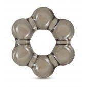 Дымчатое эрекционное кольцо Stay Hard Thick Bead Cock Ring - Blush Novelties - в Новокузнецке купить с доставкой