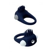 Синее эрекционное виброкольцо STIMU RING - Dream Toys - в Новокузнецке купить с доставкой