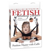 Фиксатор для рук и ног Fetish Fantasy Series Position Master With Cuffs - Pipedream - купить с доставкой в Новокузнецке