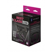 Черный пояс для насадок BEST CLASS STRAP - LOVETOY (А-Полимер) - купить с доставкой в Новокузнецке