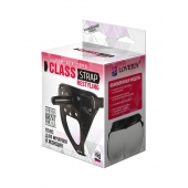 Черный пояс для насадок CLASS STRAP Restyling - LOVETOY (А-Полимер) - купить с доставкой в Новокузнецке
