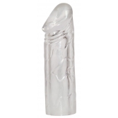 Удлиняющая насадка на пенис Mega Dick Sleeve Transparent - Orion - в Новокузнецке купить с доставкой