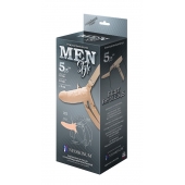 Телесный мужской парапротез MEN STYLE - 15 см. - LOVETOY (А-Полимер) - купить с доставкой в Новокузнецке