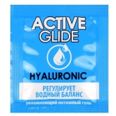 Лубрикант на водной основе Active Glide с гиалуроновой кислотой - 3 гр. - Биоритм - купить с доставкой в Новокузнецке