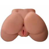 Кофейный мастурбатор-полуторс Perfect Ass Masturbator - Pipedream - в Новокузнецке купить с доставкой