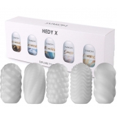 Набор из 5 мастурбаторов Hedy X5 Mixed - Svakom - в Новокузнецке купить с доставкой