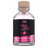 Массажный гель с согревающим эффектом Cotton Candy - 30 мл. - INTT - купить с доставкой в Новокузнецке