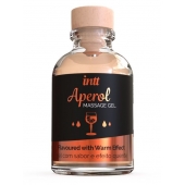 Массажный гель с согревающим эффектом Aperol - 30 мл. - INTT - купить с доставкой в Новокузнецке