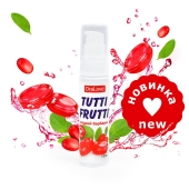 Гель-смазка Tutti-frutti со вкусом барбариса - 30 гр. - Биоритм - купить с доставкой в Новокузнецке
