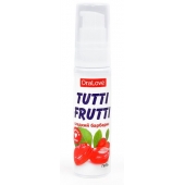 Гель-смазка Tutti-frutti со вкусом барбариса - 30 гр. - Биоритм - купить с доставкой в Новокузнецке