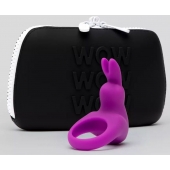 Фиолетовое эрекционное виброкольцо Happy Rabbit Cock Ring Kit - Happy Rabbit - в Новокузнецке купить с доставкой